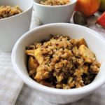 Jablečno-hruškový crumble