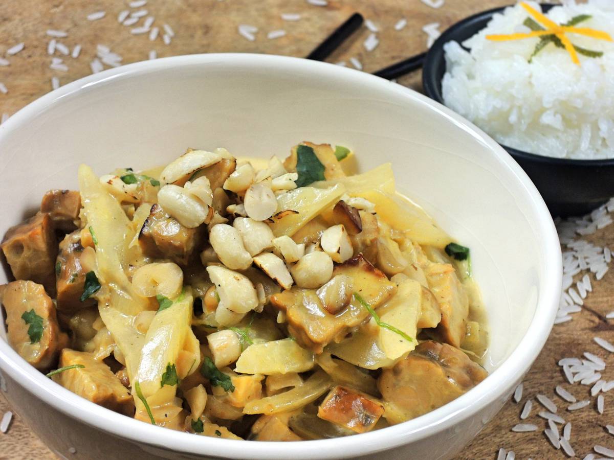 Tempeh v citrusové omáčce
