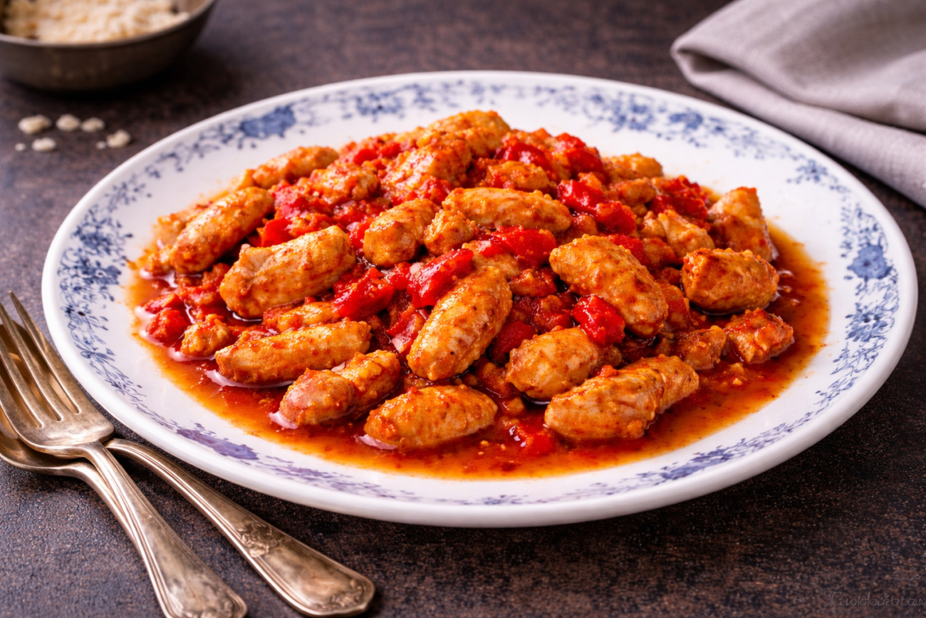 Kuřecí paprikové tajemství mé babičky