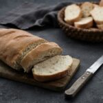 Domácí chlebíčková veka s celozrnnou moukou