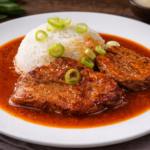 Vepřové plátky v pikantní omáčce