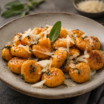 Dýňové gnocchi se šalvějí