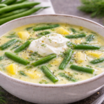 Polévka ze zelených fazolek