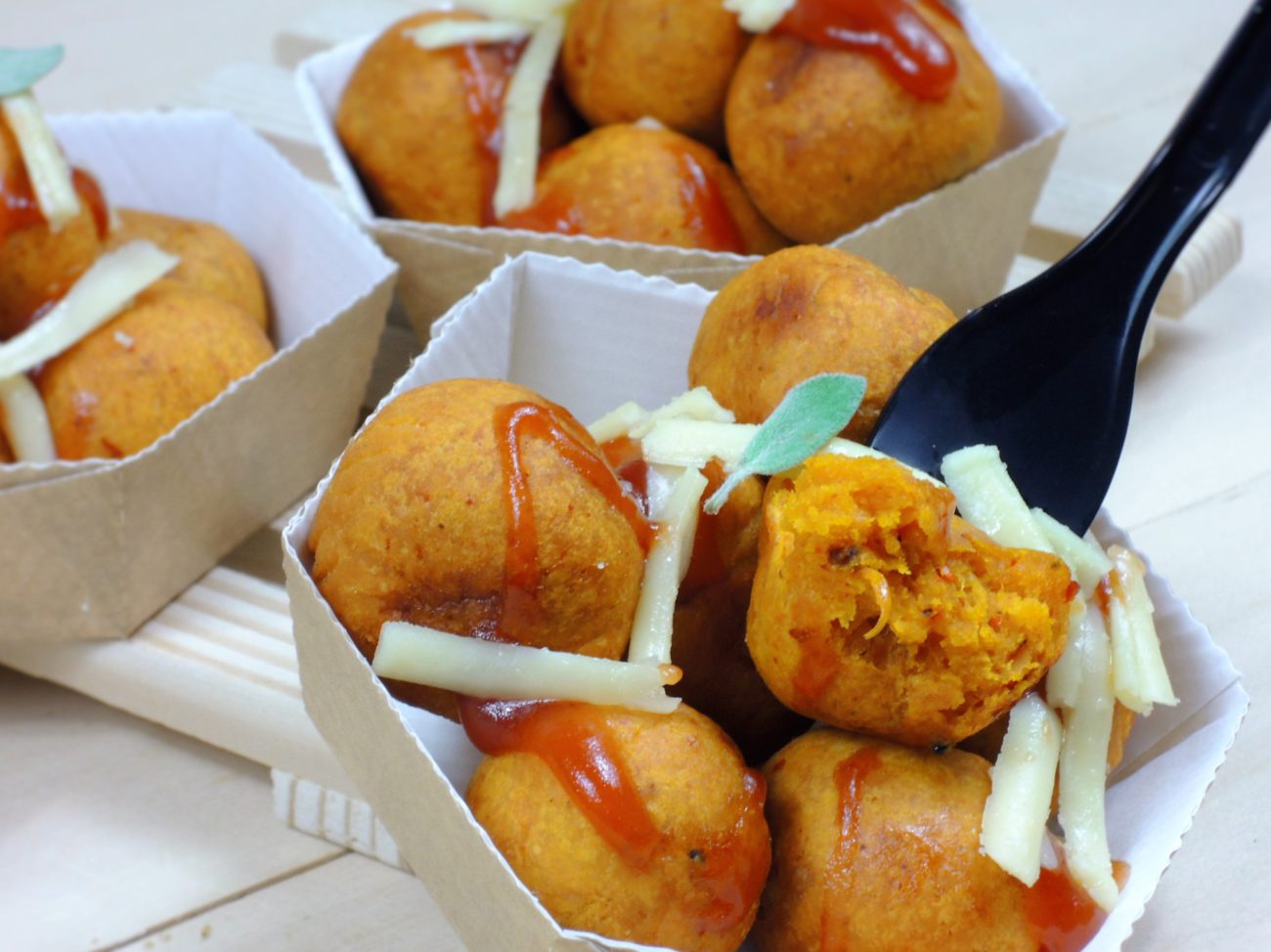Dýňové krokety