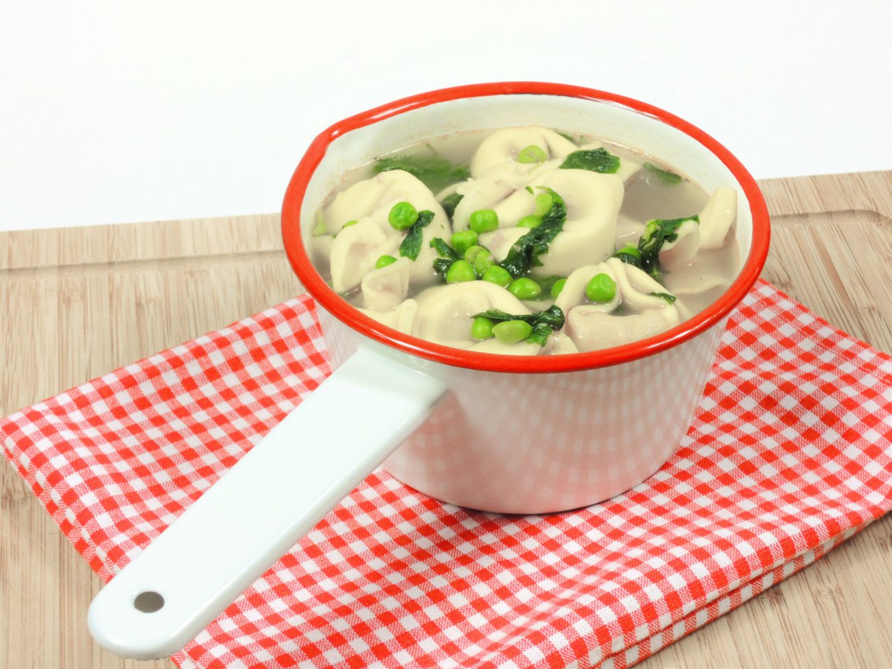 Tortellini se špenátem
