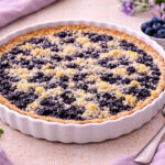 Borůvkový koláč s drobenkou