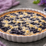 Borůvkový koláč s drobenkou