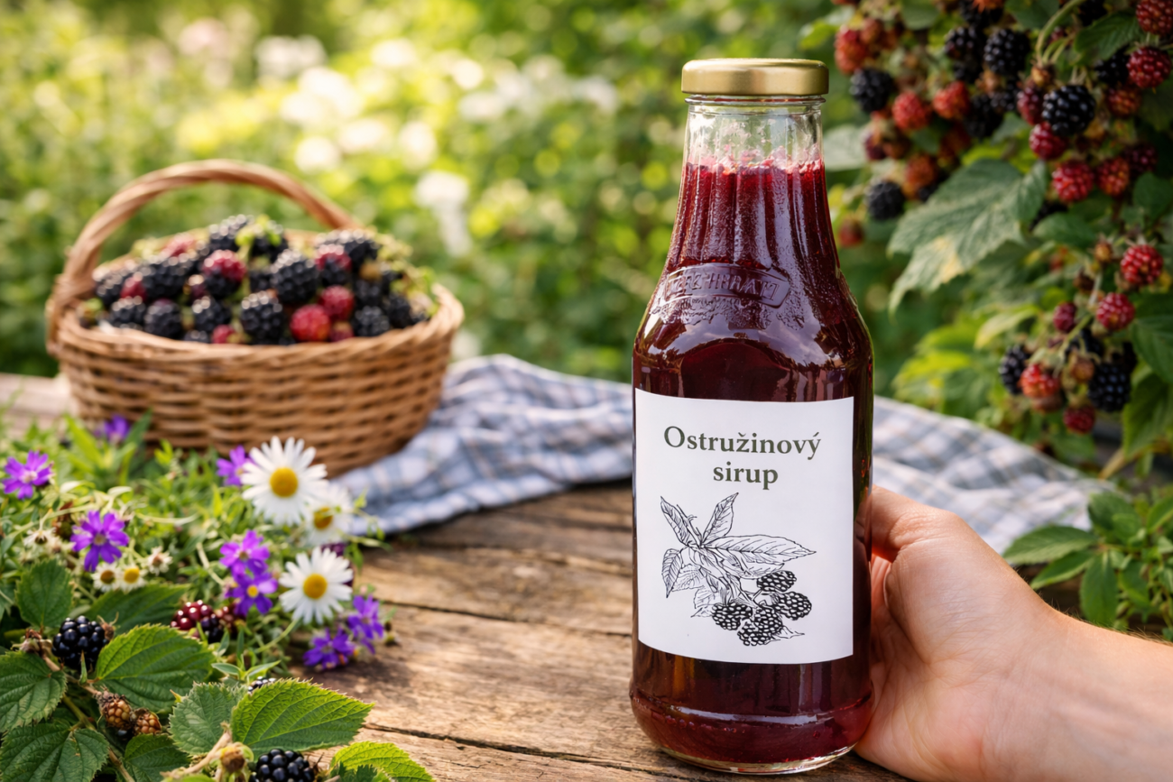 Ostružinový sirup
