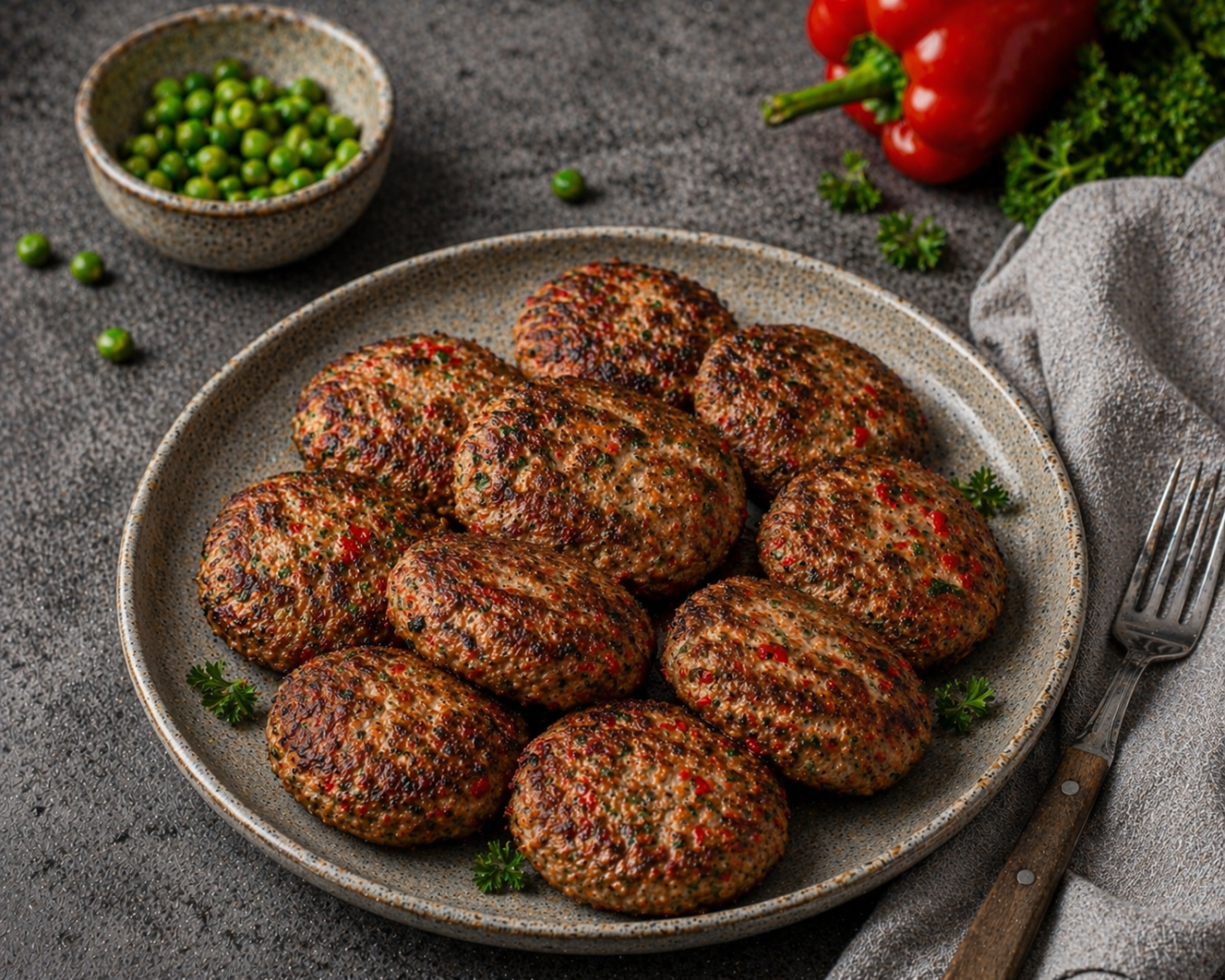 Barevné karbanátky z trouby