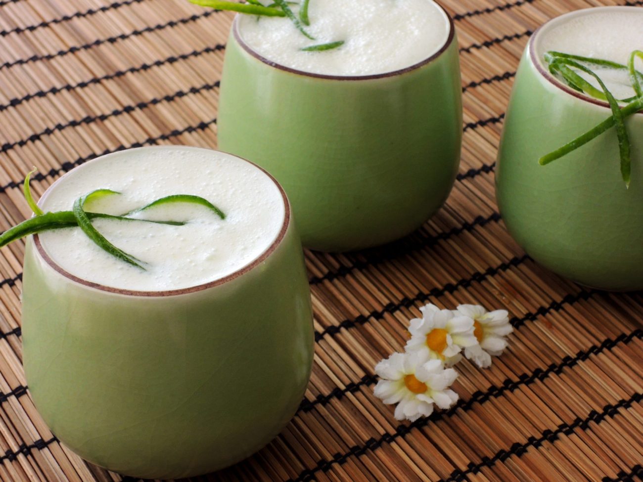 Okurkové lassi – ajurvédský osvěžující nápoj