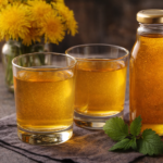Pampeliško-meduňkový sirup