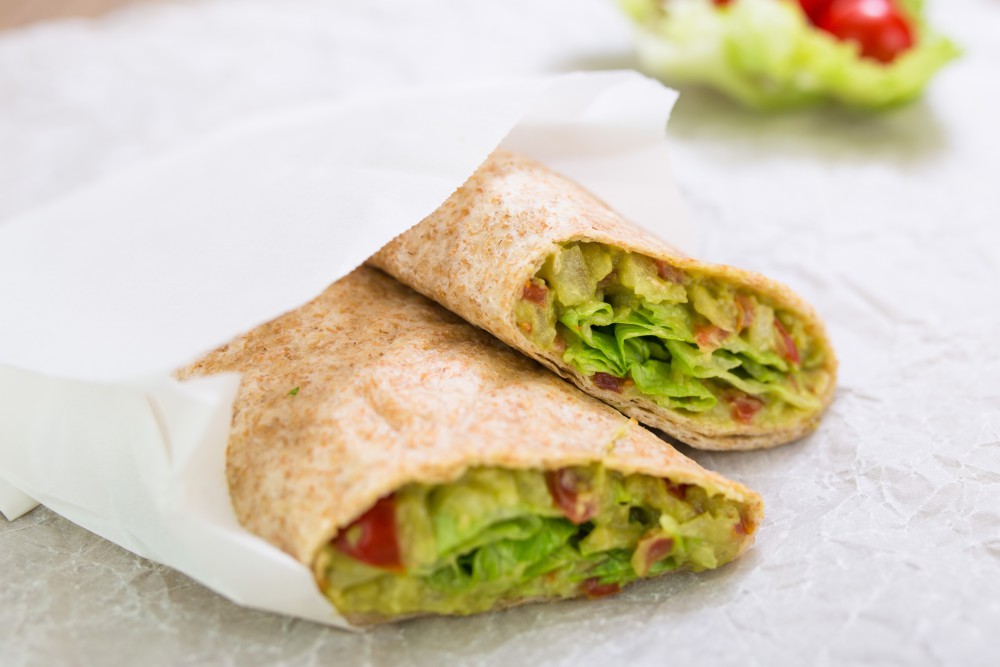 Tortilla s guacamole