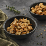 Krutony do polévky z tofu