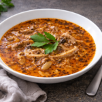 Polévka z hlívy ústřičné