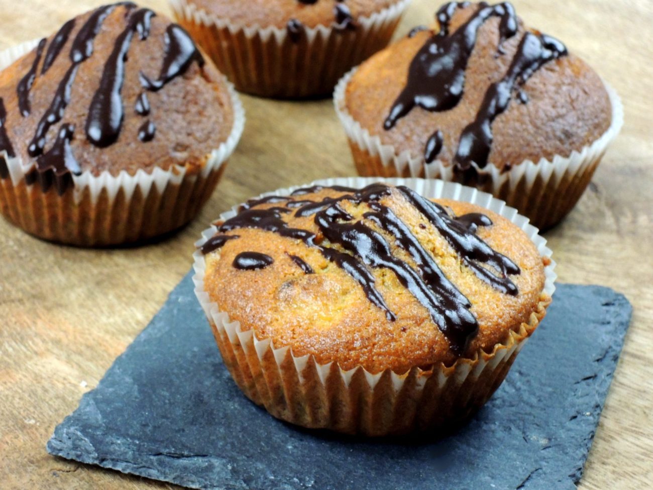 Banánové muffiny
