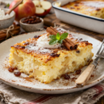 Tvarohový nákyp s jablky