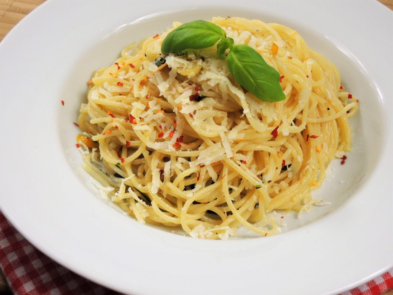 Spaghetti aglio olio