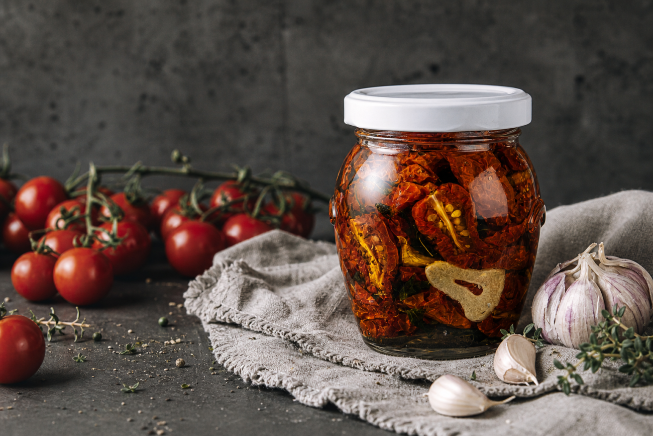 Sušená cherry rajčátka