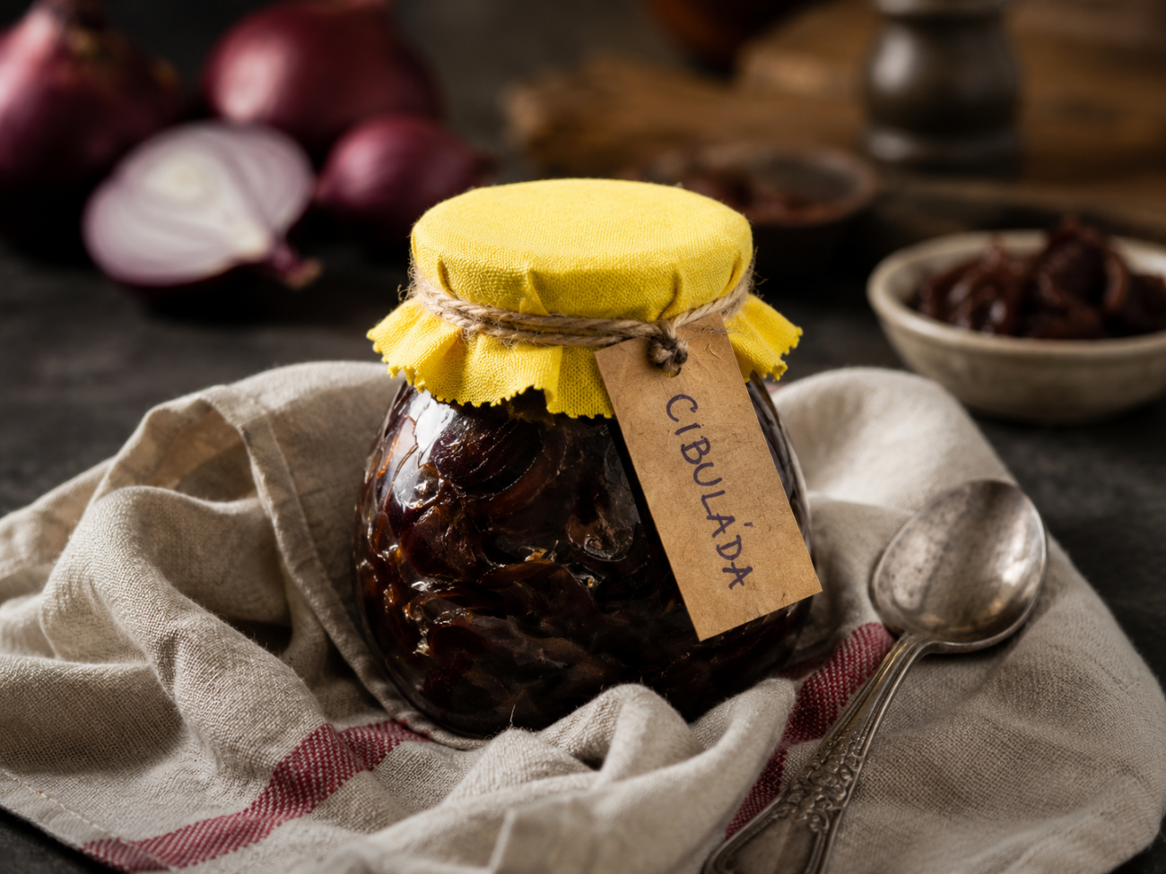 Cibuláda – cibulová marmeláda