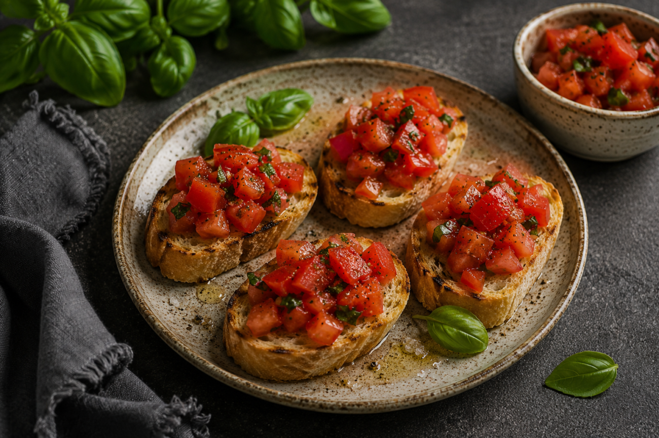 Bruschetta – italské toustíky