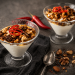Jogurt s chilli oříšky