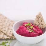 Hummus z červené řepy