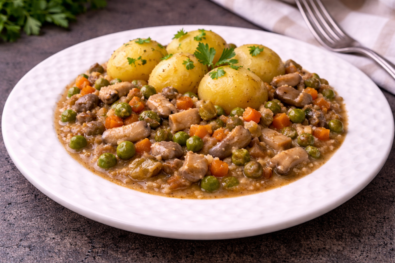 Ragú z hlívy ústřičné