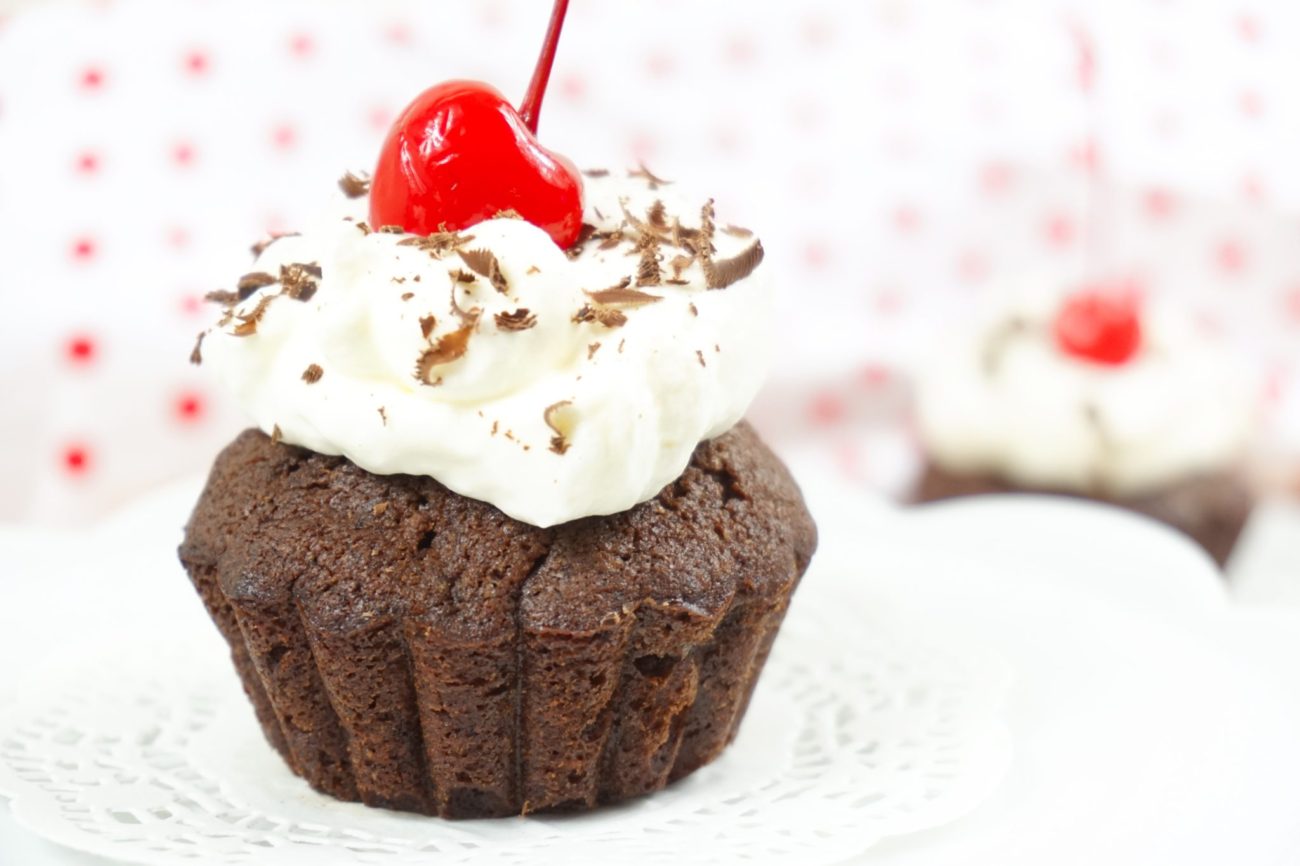 Schwarzwaldské muffiny