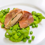 Saltimbocca s hráškovým pyré