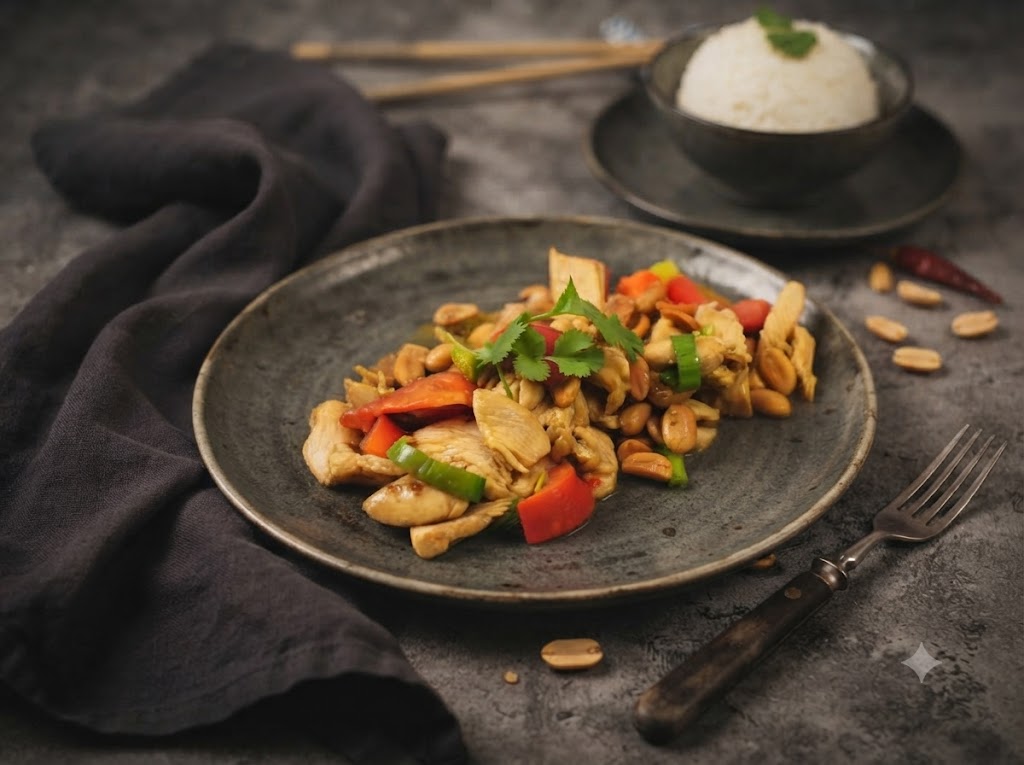 Kuřecí kung pao