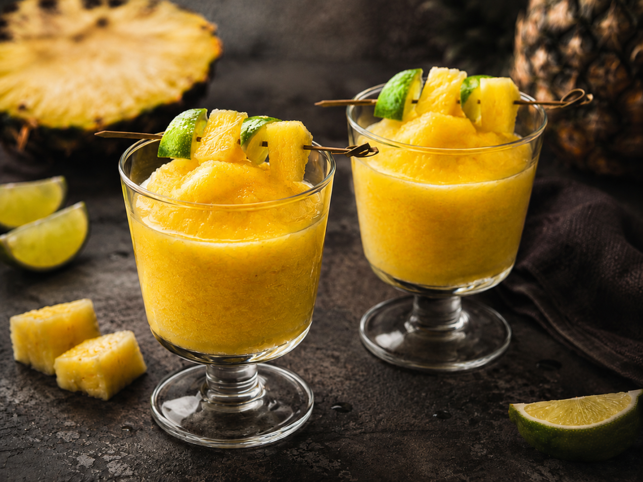 Ananasový sorbet