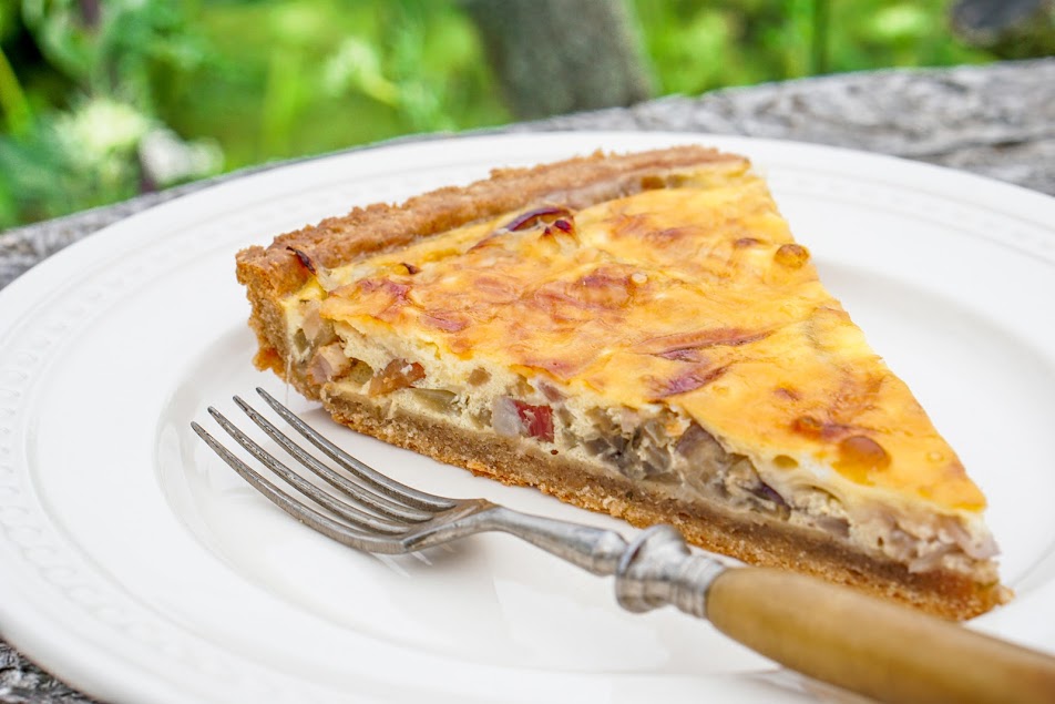Quiche Lorraine – lotrinský slaný koláč