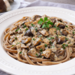 Linguine s hříbkovou omáčkou