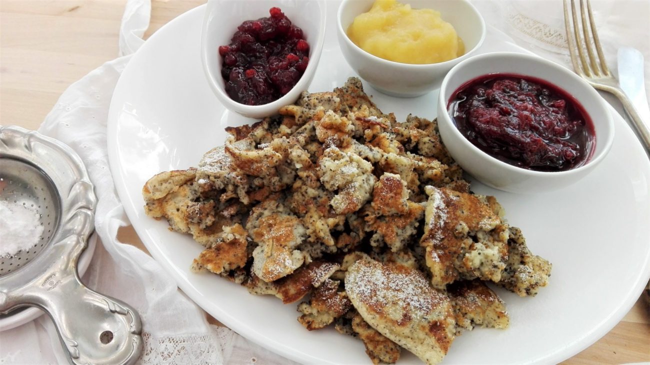 Makový trhanec – kaiserschmarrn