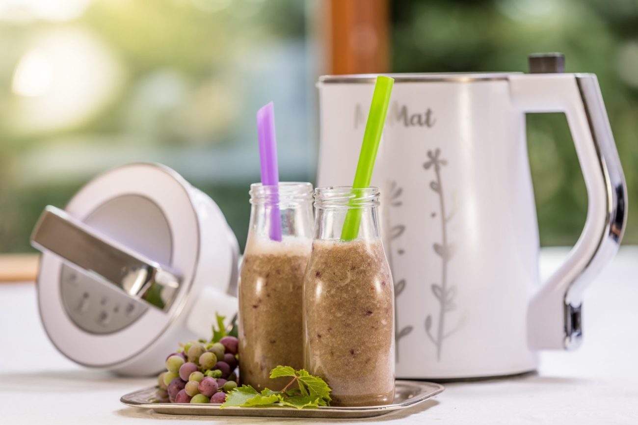 Banánové smoothie s červeným vínem