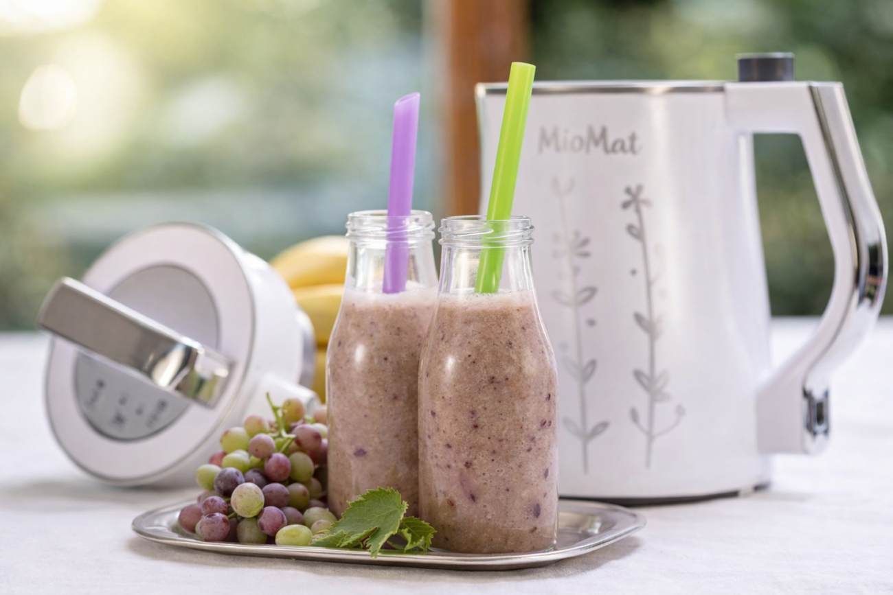 Banánové smoothie s červeným vínem