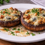 Zapečené žampióny portobello