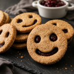 Linecké koláčky z celozrnné mouky