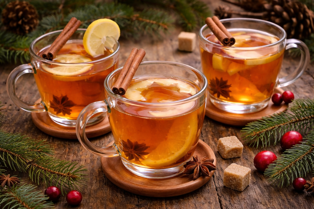 Vánoční kořeněný čaj
