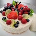 Limetový cheesecake