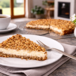 Tvarohový koláč bez mouky