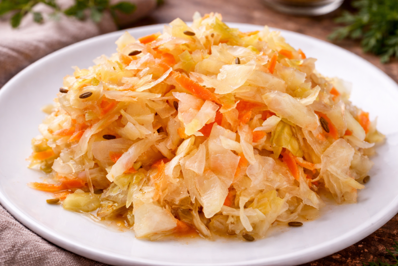 Zelné picles s mrkví