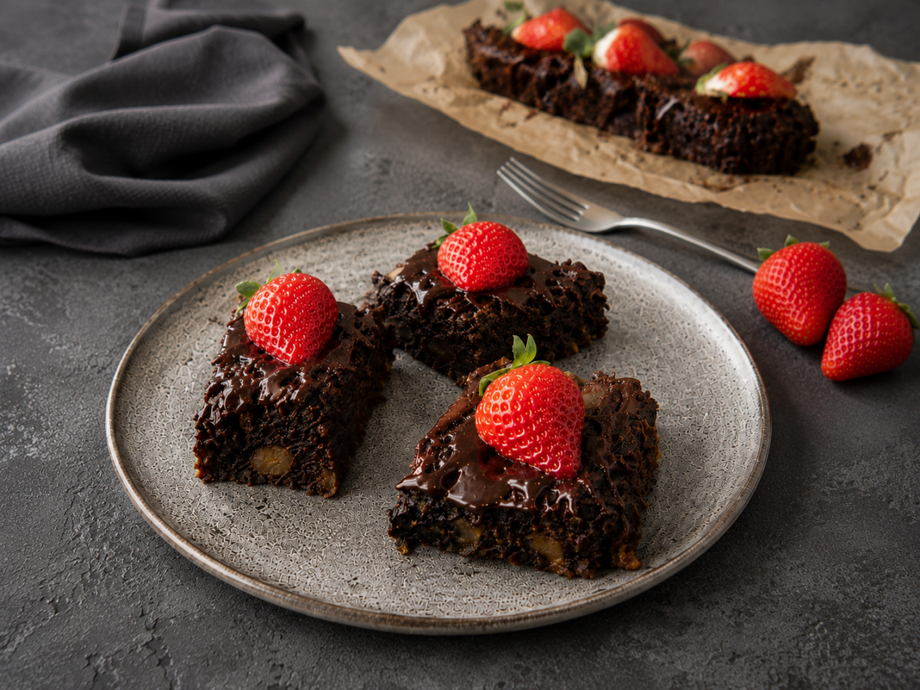 Brownies z cizrny