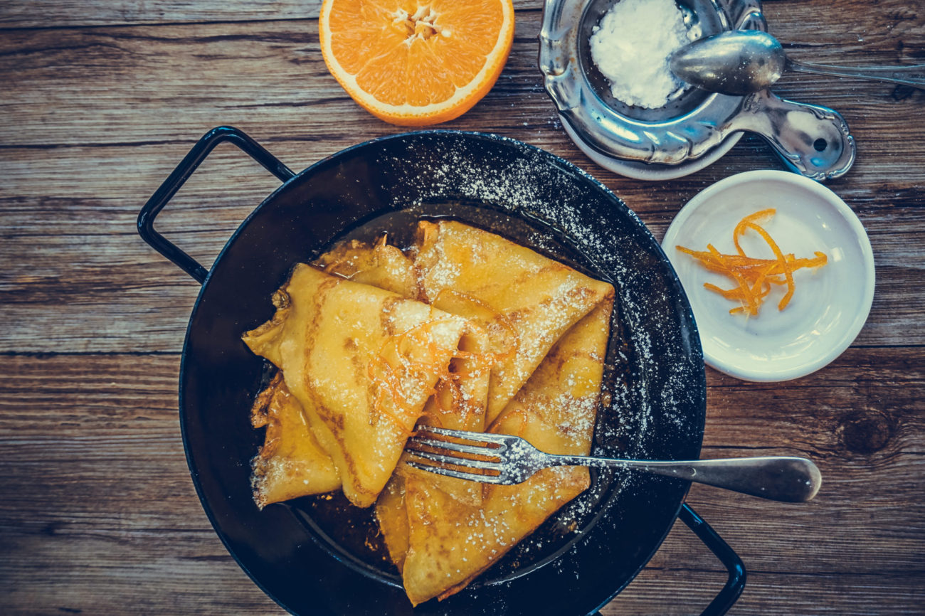 Palačinky Suzette