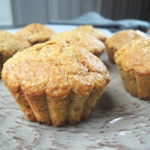 Vločkové muffiny s arašídovým máslem a banánem