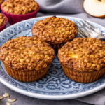 Jablečné muffiny z ovesných vloček