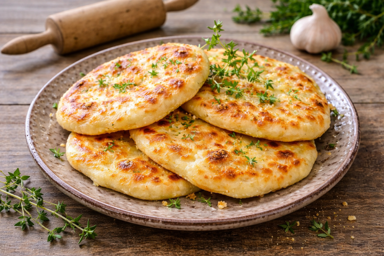 Sýrové placky s tymiánem
