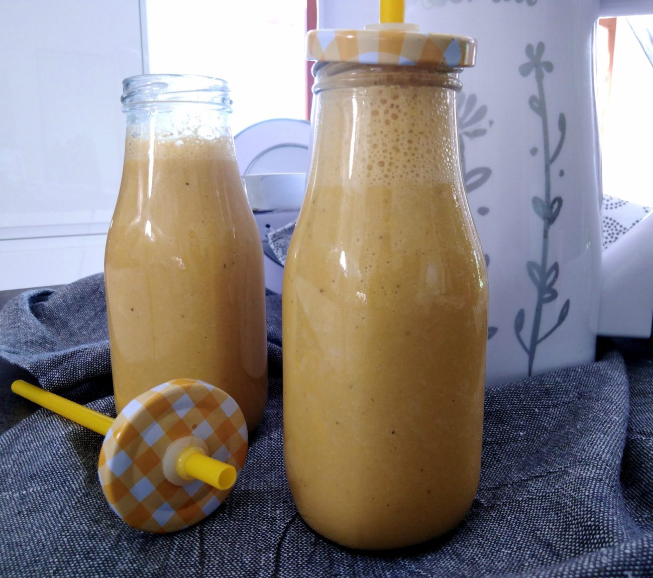 Banáno-meruňkové smoothie
