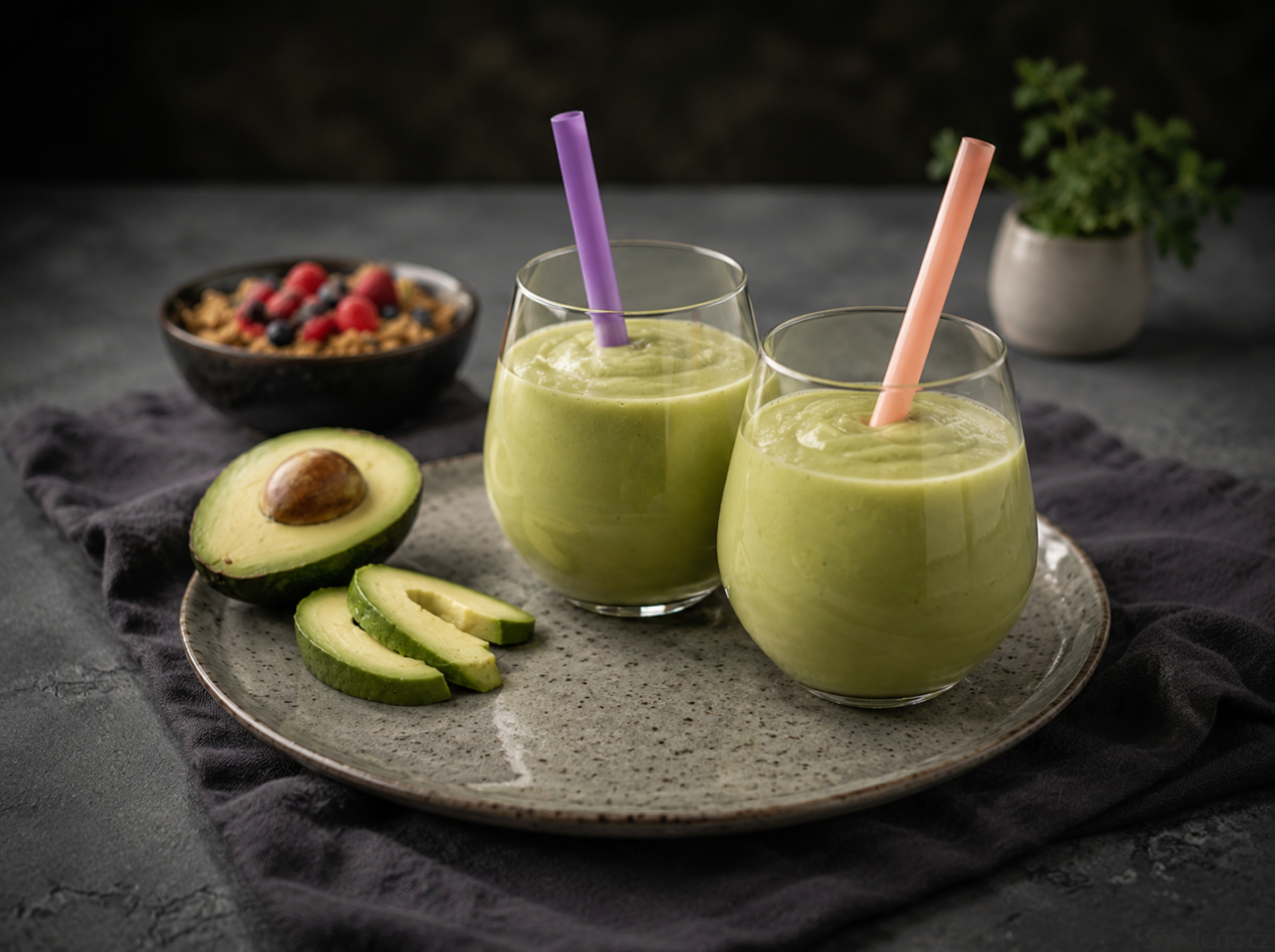 Avokádové smoothie