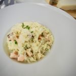 Krémové risotto s lososem